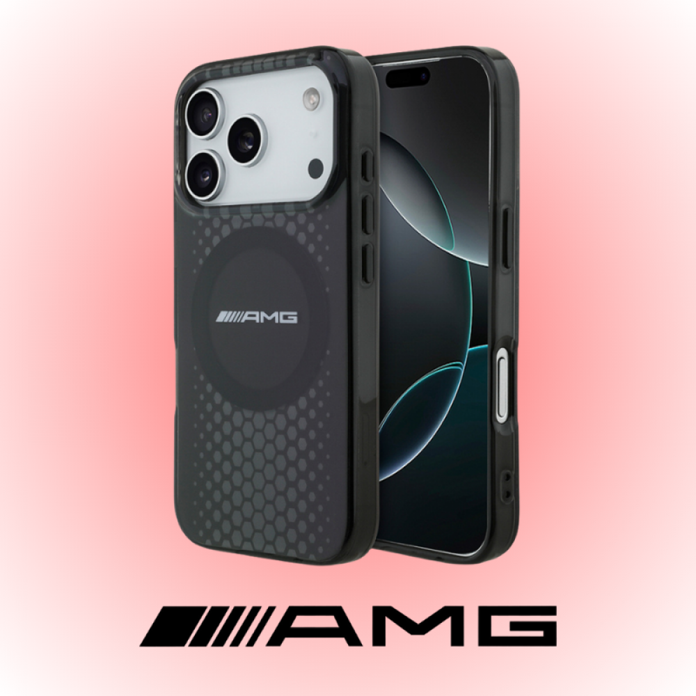 Apple iPhone 17 Pro Kılıf | AMG Orijinal Lisanslı | Çift Katmanlı Petek Desenli Kapak | MobixMood