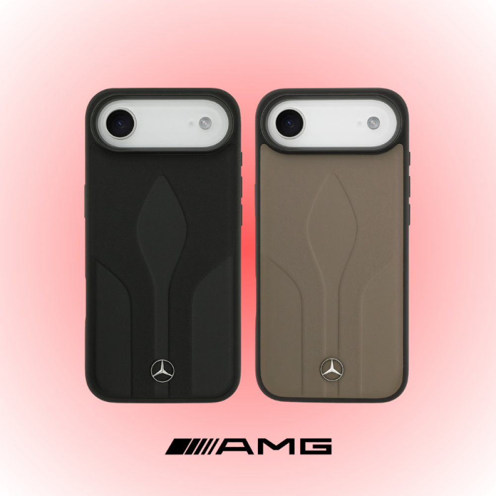 Apple iPhone 17 Air Kılıf | Mercedes Benz Orijinal Lisanslı | MagSafe Dokulu Deri Kapak | MobixMood