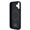 iPhone 16 Plus Aston Martin orijinal lisanslı MagSafe uyumlu PU deri Alonso 14 numaralı baskılı sportif lüks telefon kılıfı