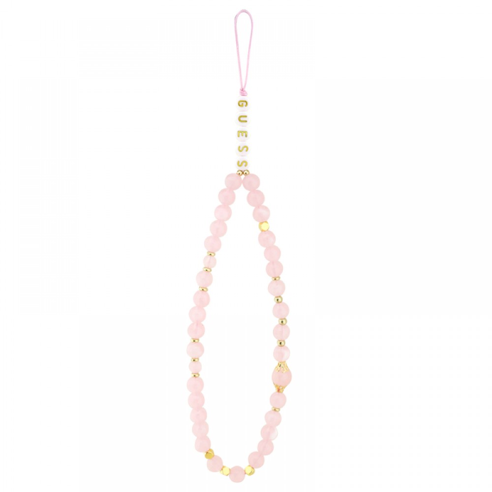 iPhone 16 Plus Guess orijinal lisanslı MagSafe uyumlu PU deri bilek askı ipli yazı logolu lüks koruyucu telefon kılıfı