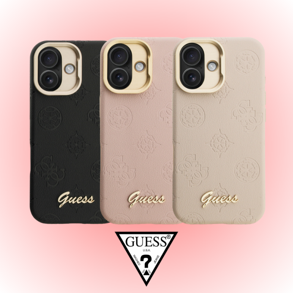 Apple iPhone 16 Kılıf | Guess Orijinal Lisanslı | MagSafe Peony Standlı Kapak | MobixMood