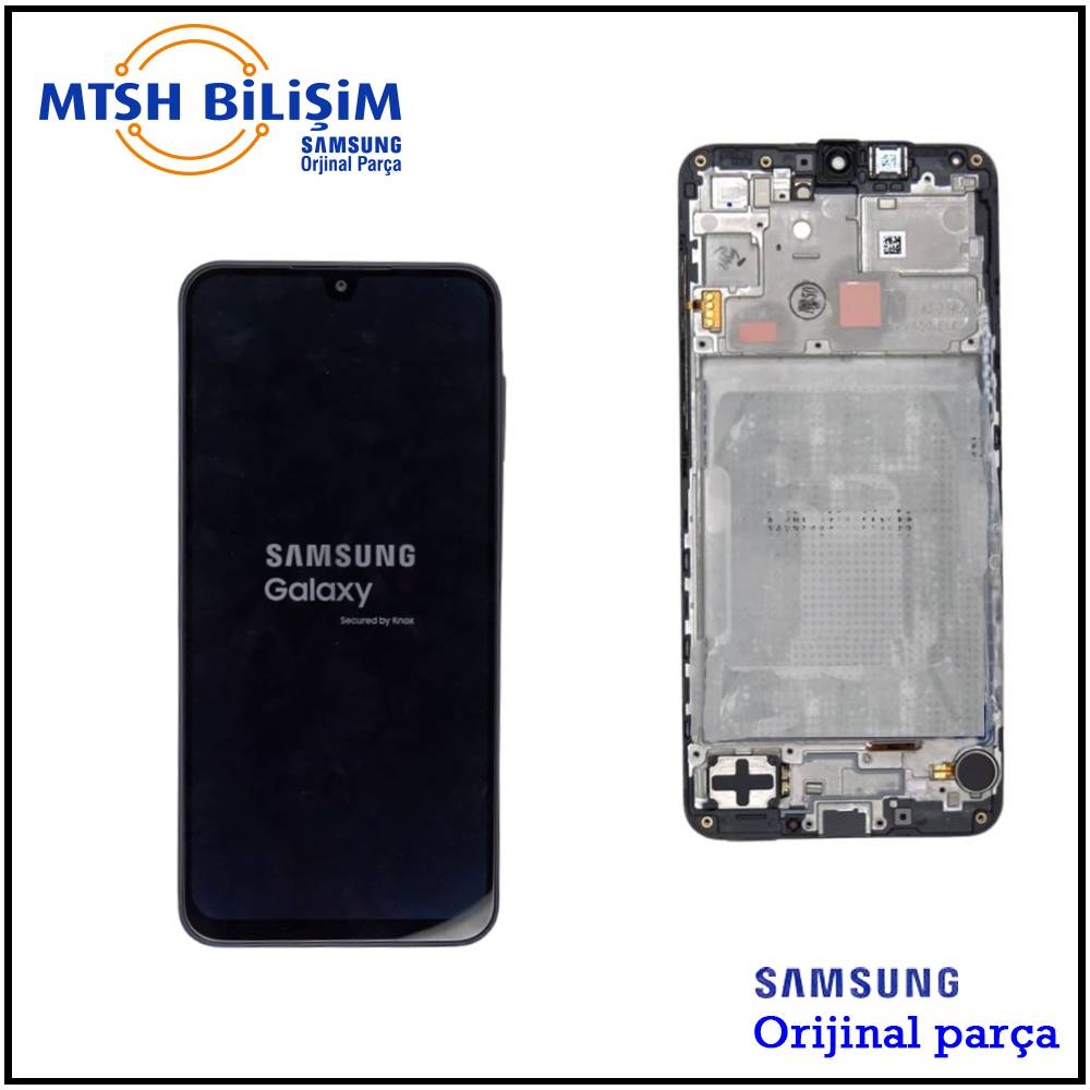 Samsung A16 LCD WF (A165 WITH FRAME / ÇITALI) EKRAN LCD SERVİS ORİJİNALİ