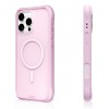 iPhone 16 Pro Youngkit Macaroon serisi MagSafe uyumlu 2 metre düşme korumalı canlı renkli silikon TPU şeffaf telefon kılıfı