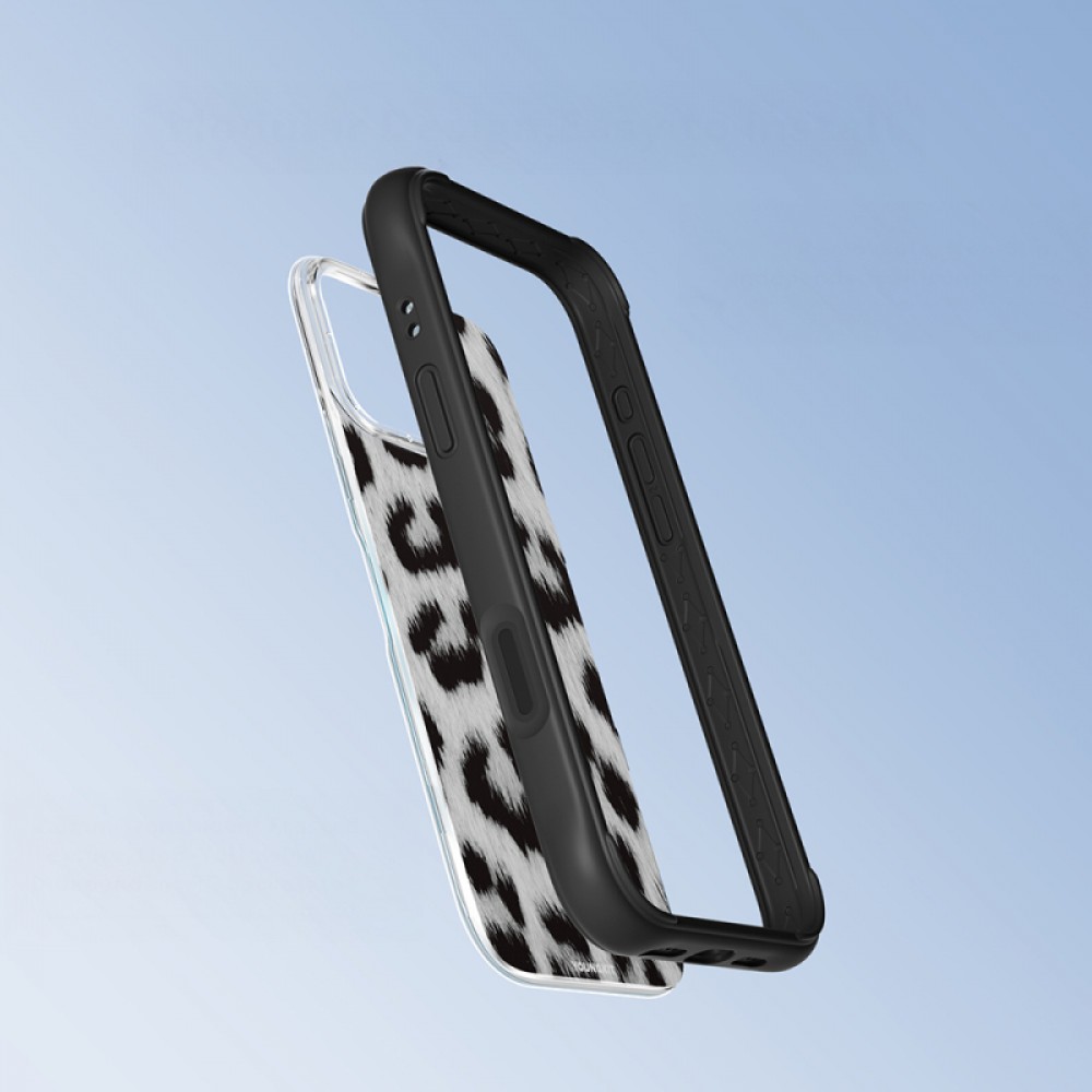 iPhone 16 Pro Max Youngkit Leopard serisi MagSafe uyumlu 4FT düşme korumalı mat sararma karşıtı PC silikon telefon kılıfı