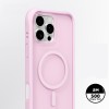iPhone 16 Pro Youngkit Macaroon serisi MagSafe uyumlu 2 metre düşme korumalı canlı renkli silikon TPU şeffaf telefon kılıfı