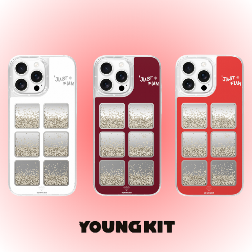 Apple iPhone 16 Pro Max Kılıf | Youngkit Spirit Serisi | Aynalı Boncuklu 2M Korumalı Kapak | MobixMood