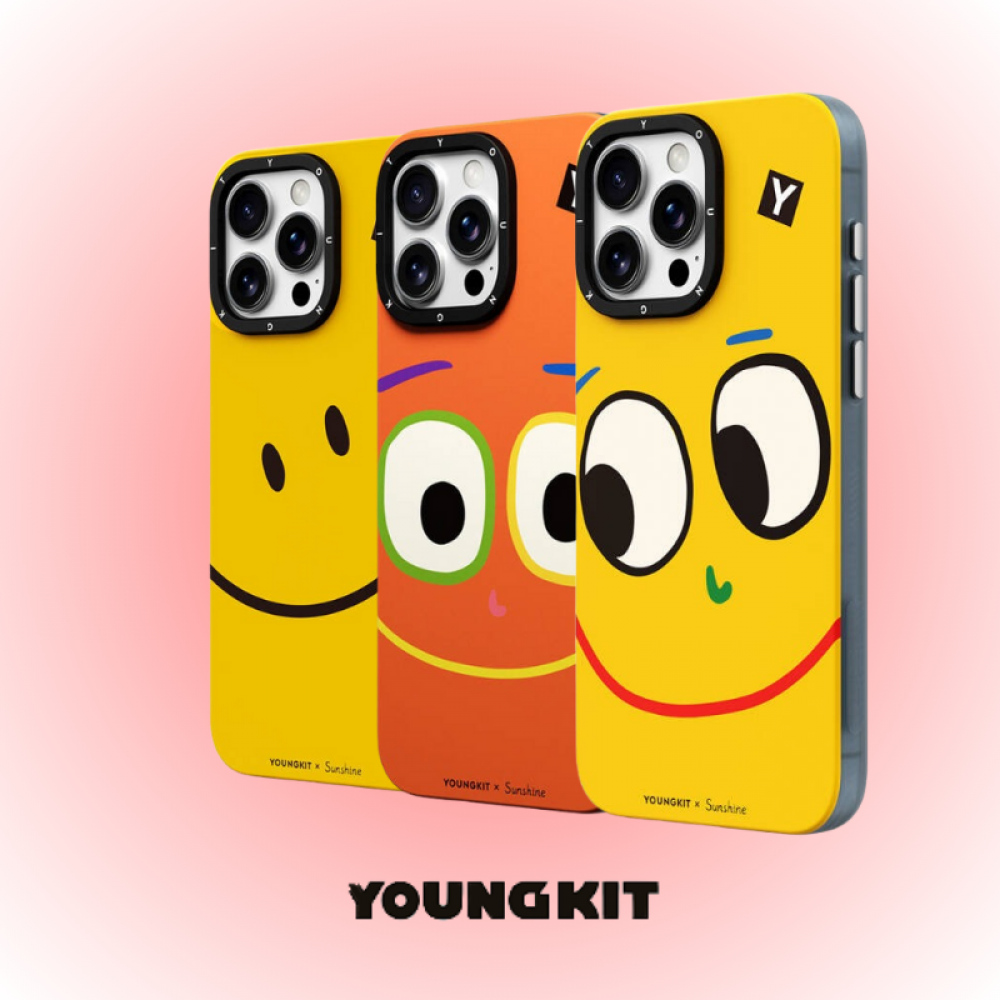 Apple iPhone 14 Pro Kılıf | Youngkit Daily Happy | MagSafe Sunshine Tasarımlı Tam Koruma Kapak | MobixMood