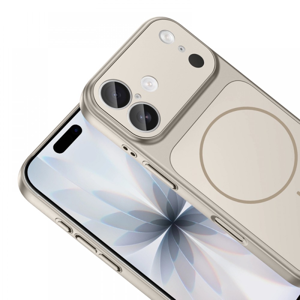 iPhone 17 Zore Formen MagSafe uyumlu cam kamera korumalı ince profilli PC gövdeli telefon kılıfı