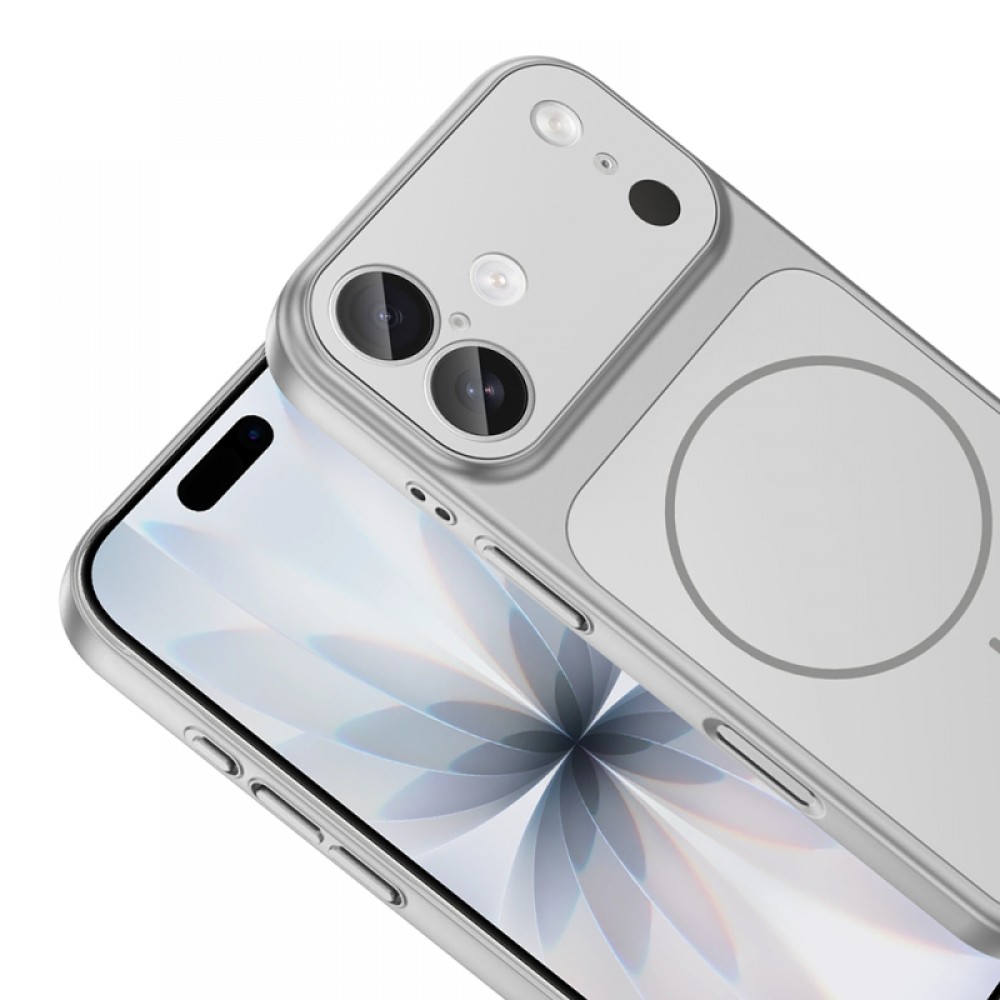 iPhone 17 Zore Formen MagSafe uyumlu cam kamera korumalı ince profilli PC gövdeli telefon kılıfı