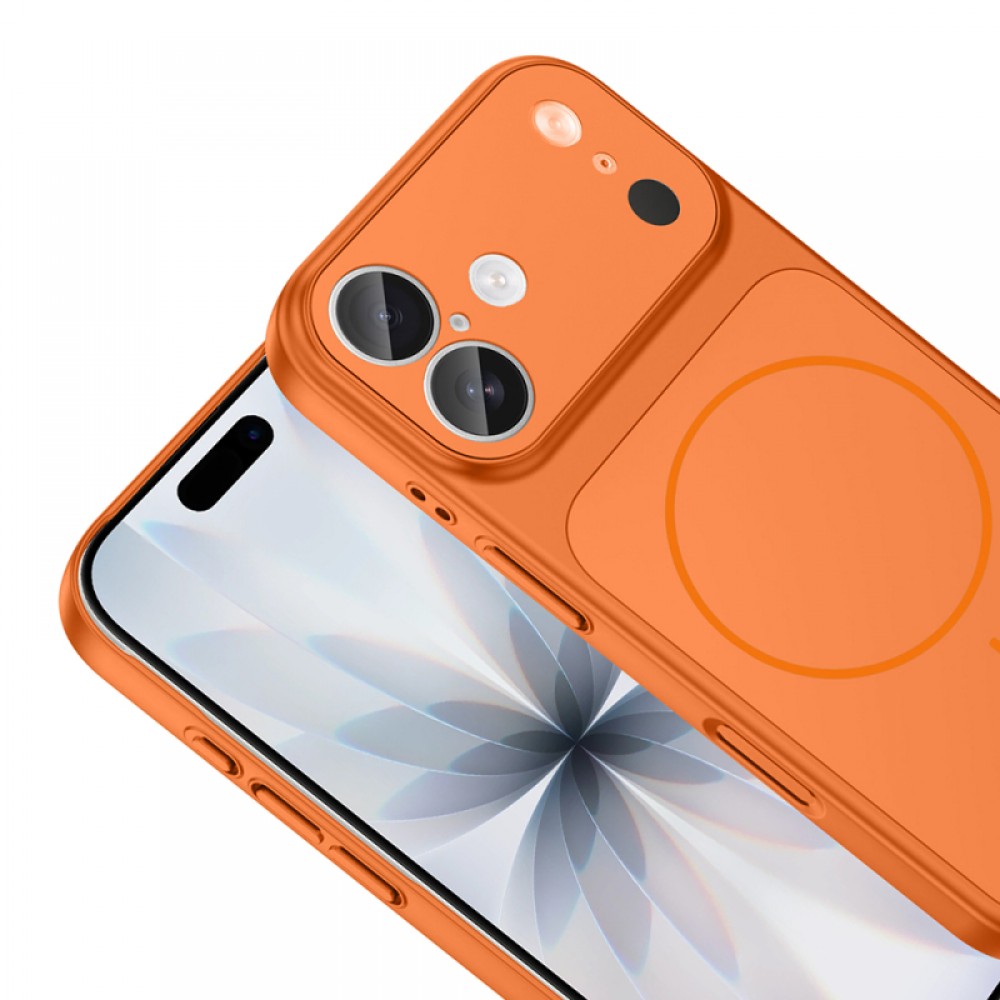 iPhone 17 Zore Formen MagSafe uyumlu cam kamera korumalı ince profilli PC gövdeli telefon kılıfı