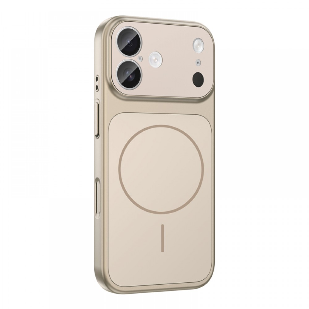 iPhone 16 Zore Formen MagSafe uyumlu cam kamera korumalı ince dayanıklı PC malzemeden üretilmiş zarif telefon kılıfı