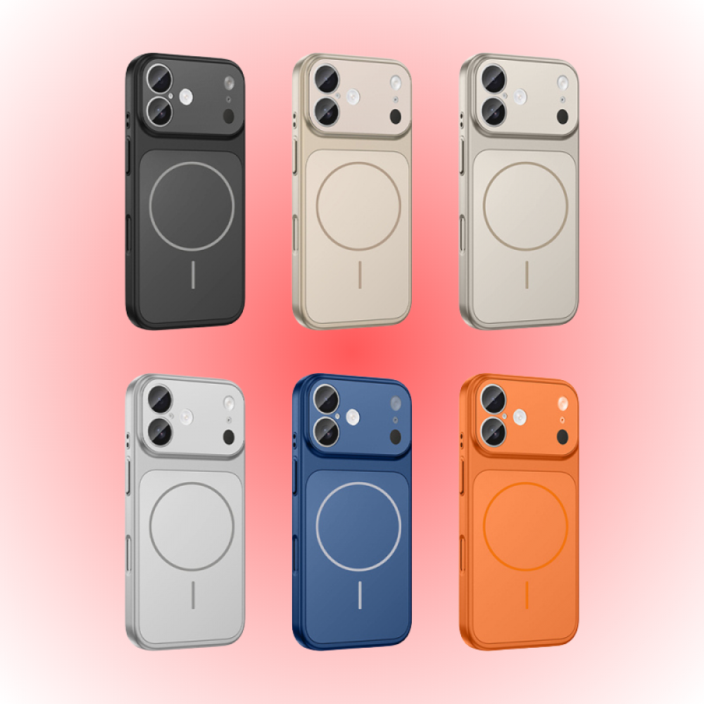 Apple iPhone 16 Kılıf | Zore Formen | MagSafe Kamera Korumalı İnce Kapak | MobixMood