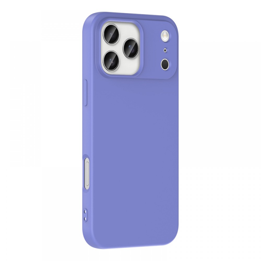 iPhone 17 Pro Max Zore Mara lansman kılıf kadife iç yüzeyli mat pürüzsüz silikon telefon kılıfı