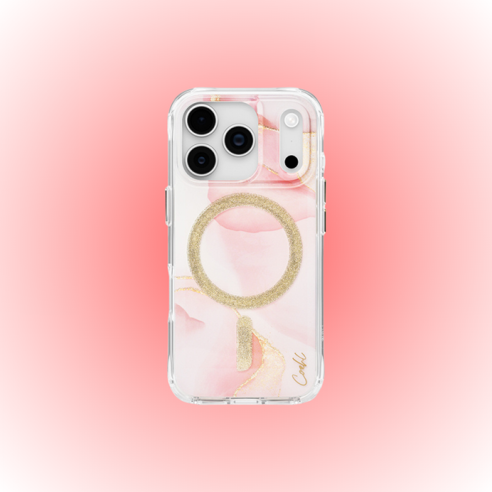 Apple iPhone 17 Pro Kılıf | Coehl Aeris | MagSafe Simli Şeffaf Kapak | MobixMood