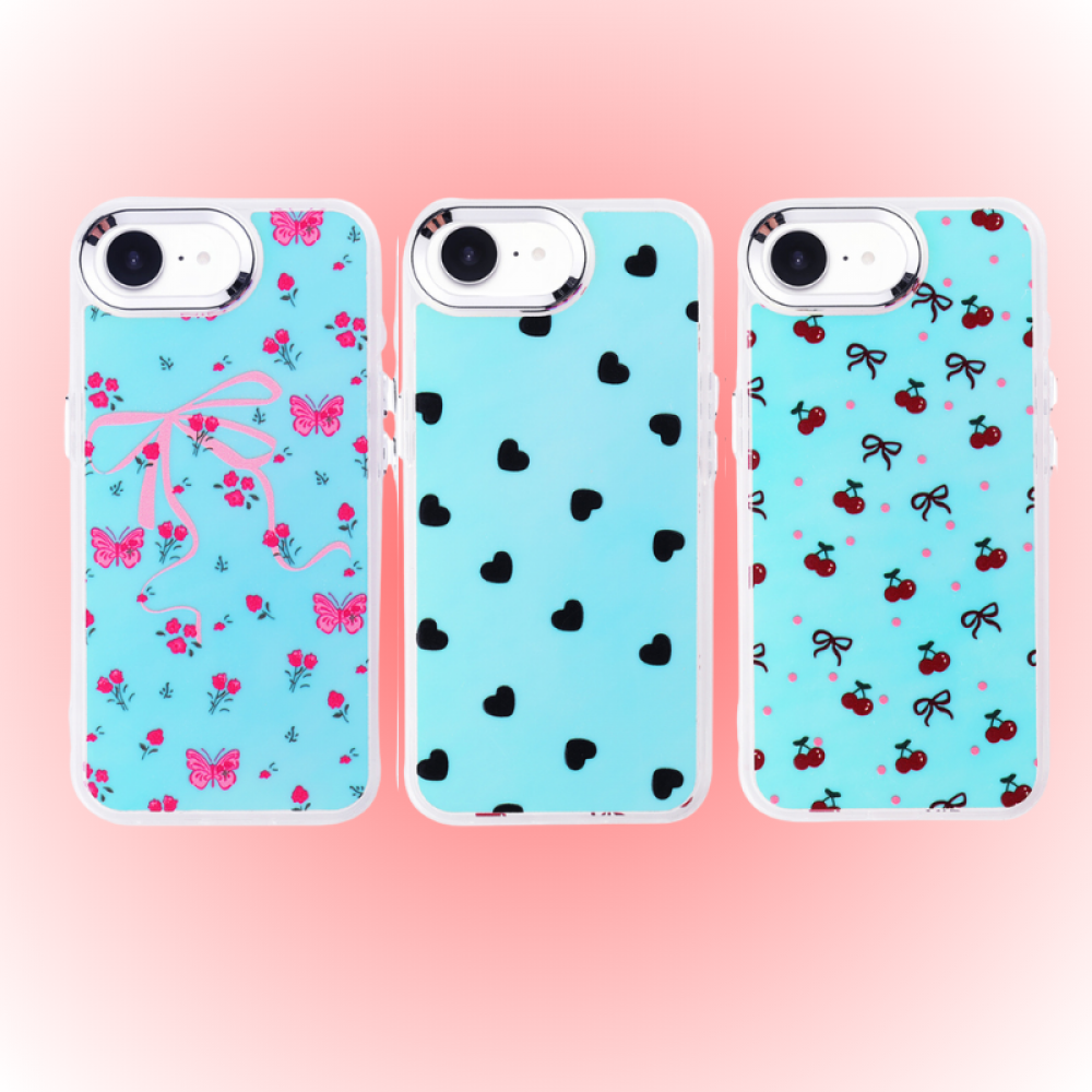 Apple iPhone 16E Kılıf | Zore Hadra | Airbag Köşe Korumalı Desenli Kapak | MobixMood