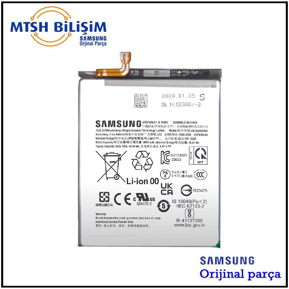 A556F Galaxy A55 Orijinal Batarya (GH82-34311A)