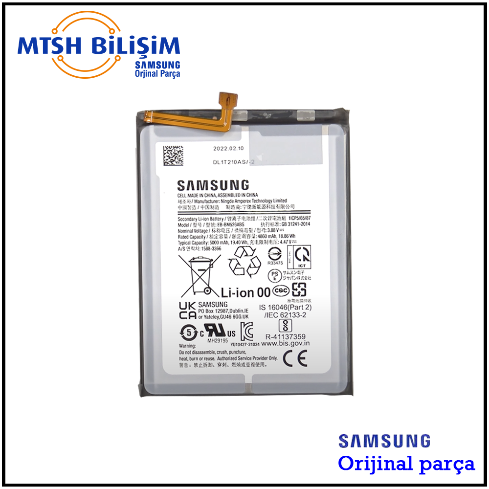 M23 5G (SM-M236F) Orijinal Batarya  (GH82-28490A)