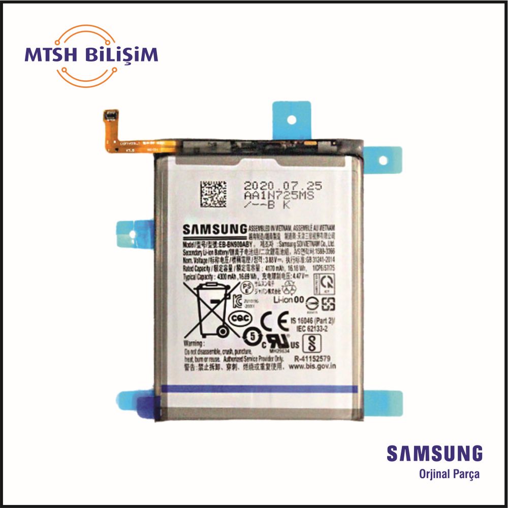 NOTE 20 (N980F) Orijinal Batarya (GH82-23496A)