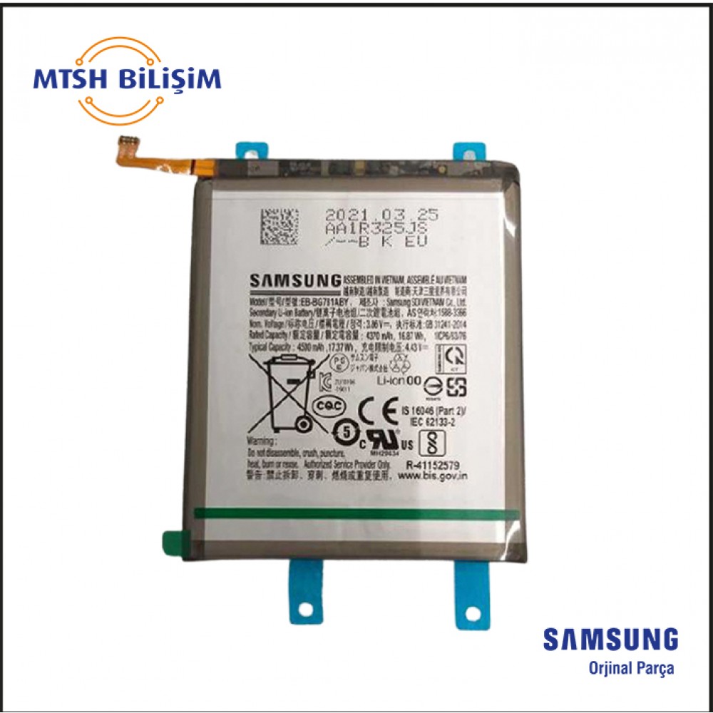 A525F Galaxy A52 Orijinal Batarya (GH82-25231A)