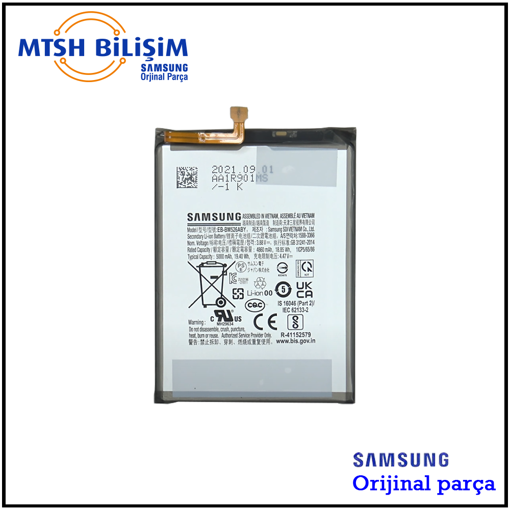 M52  (M526F) Orijinal Batarya (GH82-27092A)