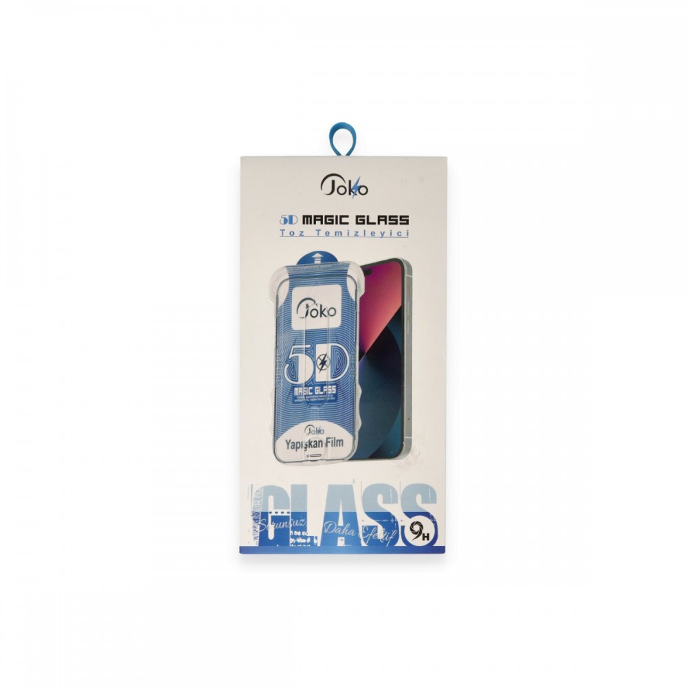 Samsung Galaxy S25 Ultra Joko Magic 5D ekran koruyucu kavisli tam kaplama temperli cam parmak izi bırakmayan oleofobik kaplama yüksek şeffaflık cam