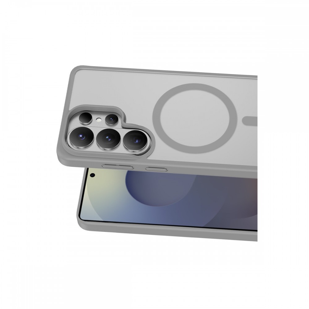 Samsung Galaxy S26 Ultra Keephone Mago Pro kılıf MagSafe uyumlu askeri sınıf düşme koruması mat ipeksi doku parmak izi bırakmaz metal butonlu kılıf