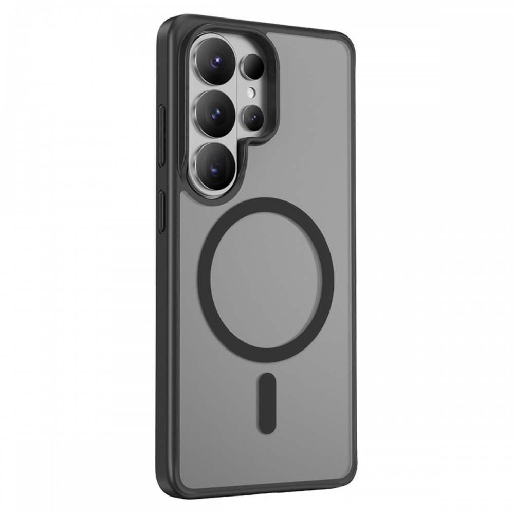 Samsung Galaxy S26 Ultra Keephone Mago Pro kılıf MagSafe uyumlu askeri sınıf düşme koruması mat ipeksi doku parmak izi bırakmaz metal butonlu kılıf