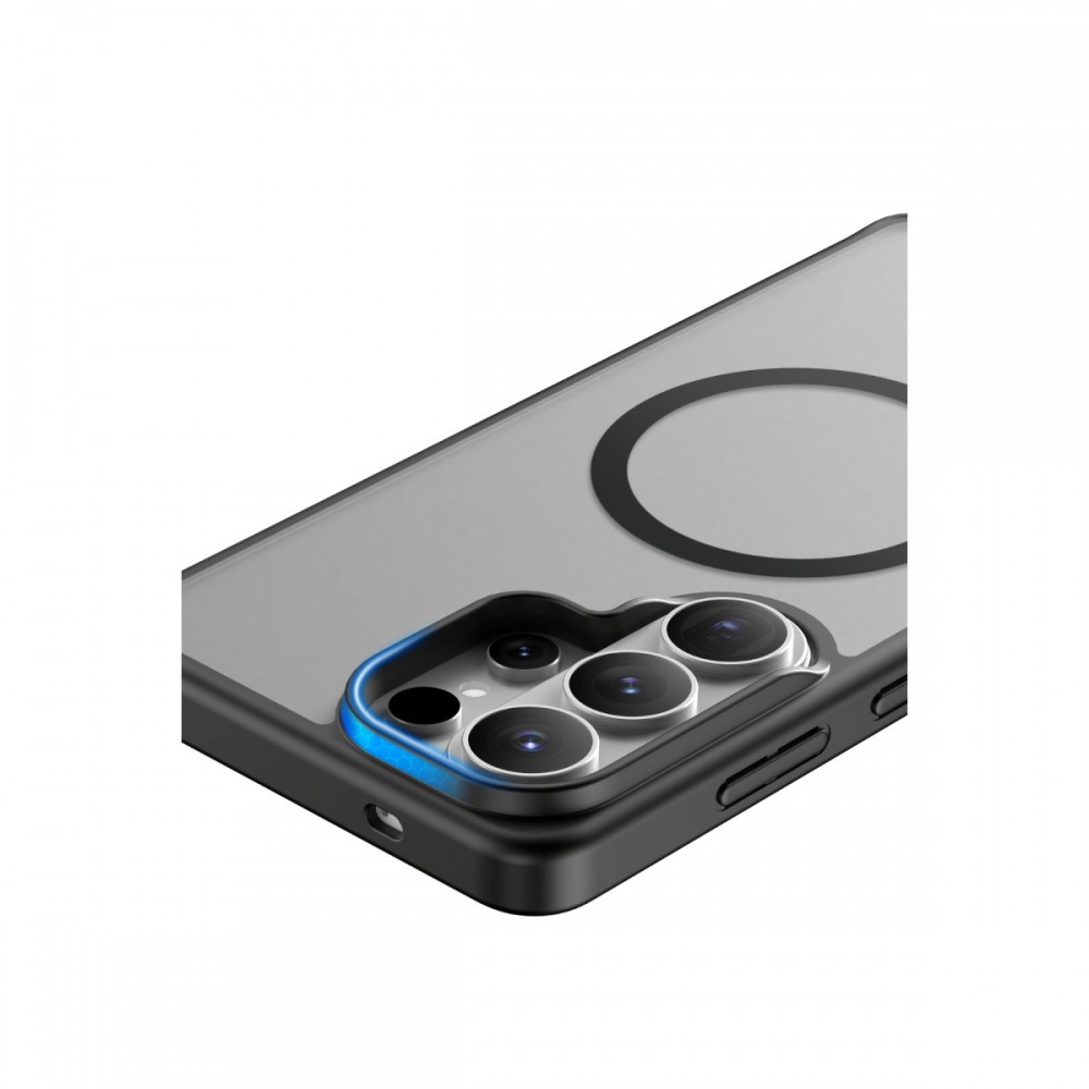 Samsung Galaxy S26 Ultra Keephone Mago Pro kılıf MagSafe uyumlu askeri sınıf düşme koruması mat ipeksi doku parmak izi bırakmaz metal butonlu kılıf