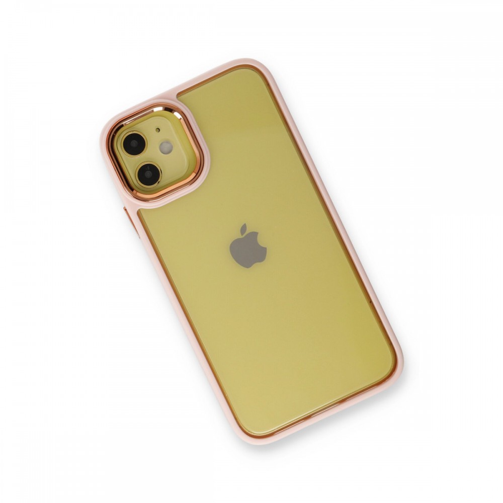 iPhone 12 ve 12 Pro Newface Dora serisi kapak şık dayanıklı darbe emici çizilme önleyici tam uyumlu telefon kılıfı