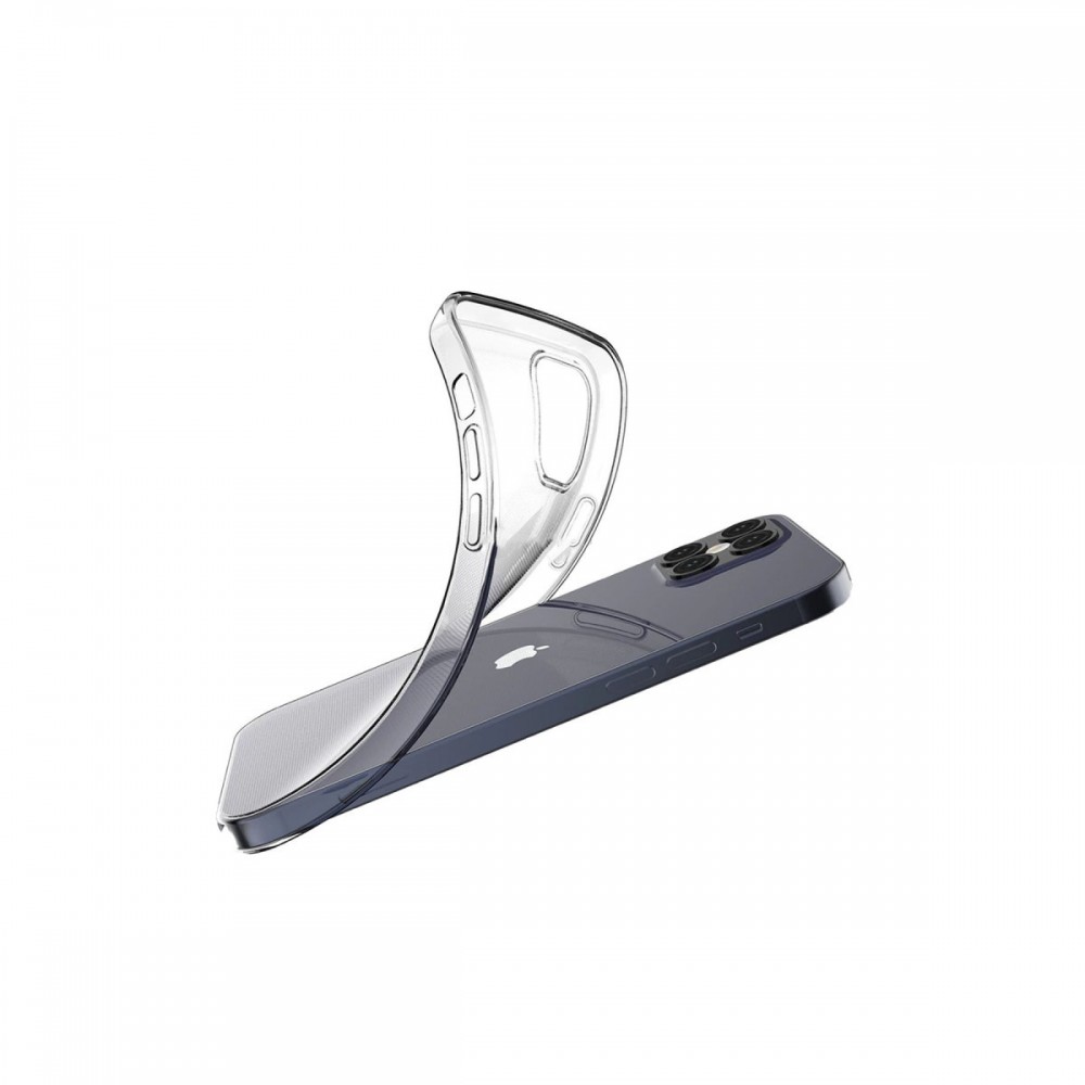 iPhone 12 Mini Newface Lüx serisi şeffaf silikon kılıf sararma yapmaz kristal berrak ince esnek koruyucu telefon kılıfı