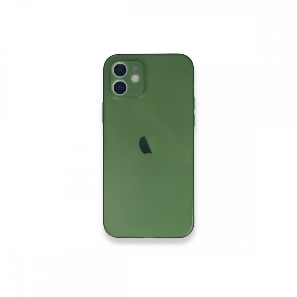 iPhone 12 Mini Newface PP kılıf ultra ince 0.3mm hafif şeffaf mat görünümlü minimalist koruyucu telefon kılıfı