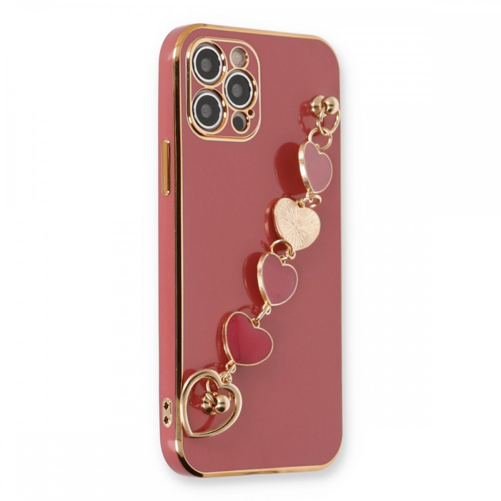 iPhone 12 Pro Max Newface Esila serisi silikon kılıf elcekli zarif sağlam tutuş rahat kaymaz darbe emici silikon telefon kılıf