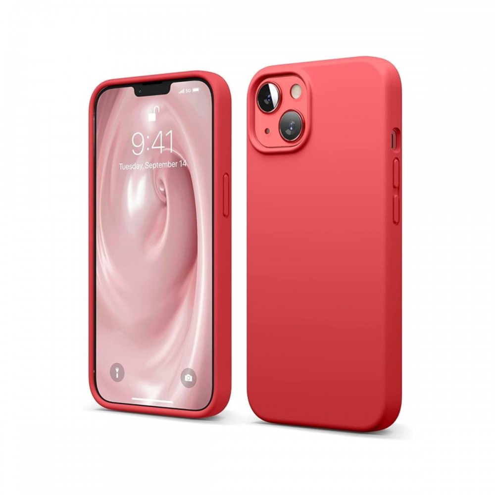 Apple iPhone 13 Kılıf | Newface First Serisi | Premium Sıvı Silikon Minimalist Kapak | MobixMood