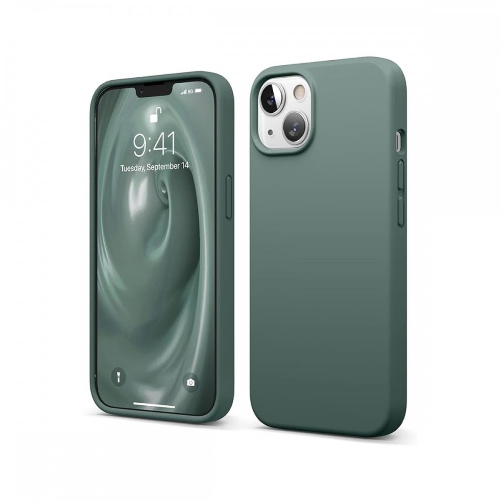 iPhone 13 Newface First serisi silikon kılıf ince zarif darbe emici soft touch koruyucu telefon kılıfı