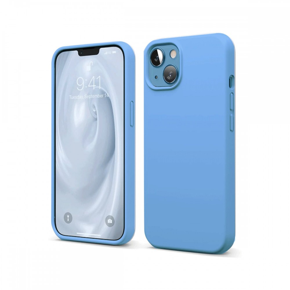 iPhone 13 Newface First serisi silikon kılıf ince zarif darbe emici soft touch koruyucu telefon kılıfı