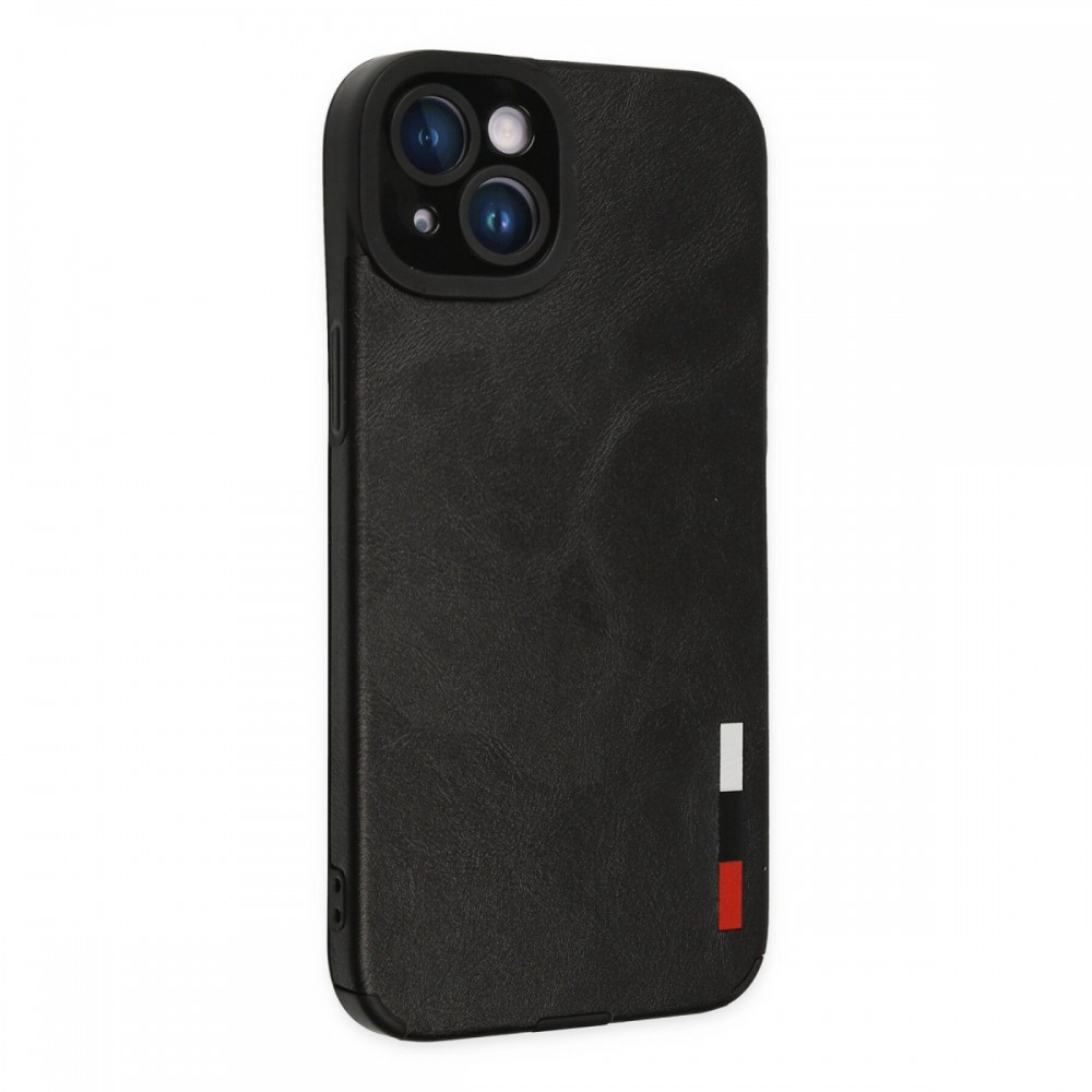 Apple iPhone 14 Plus Kılıf | Newface Loop Serisi | Deri Dokulu Airbag Korumalı Darbe Emici Kapak | MobixMood