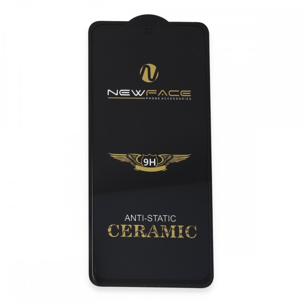 Samsung Galaxy S25 FE Newface 3D antistatik seramik nano ekran koruyucu 9H sertlik kırılmaz esnek yapı parmak izi bırakmaz 0.33 mm ultra ince tam kaplama