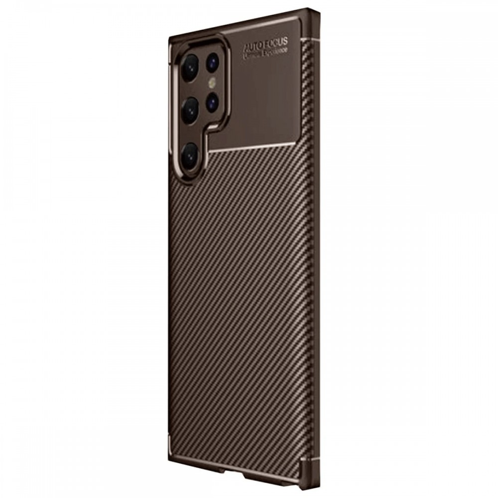 Samsung Galaxy S25 Ultra Kılıf | Newface Auto Focus Serisi | Karbon Fiber Desenli Mat Yerli Üretim Kapak | MobixMood