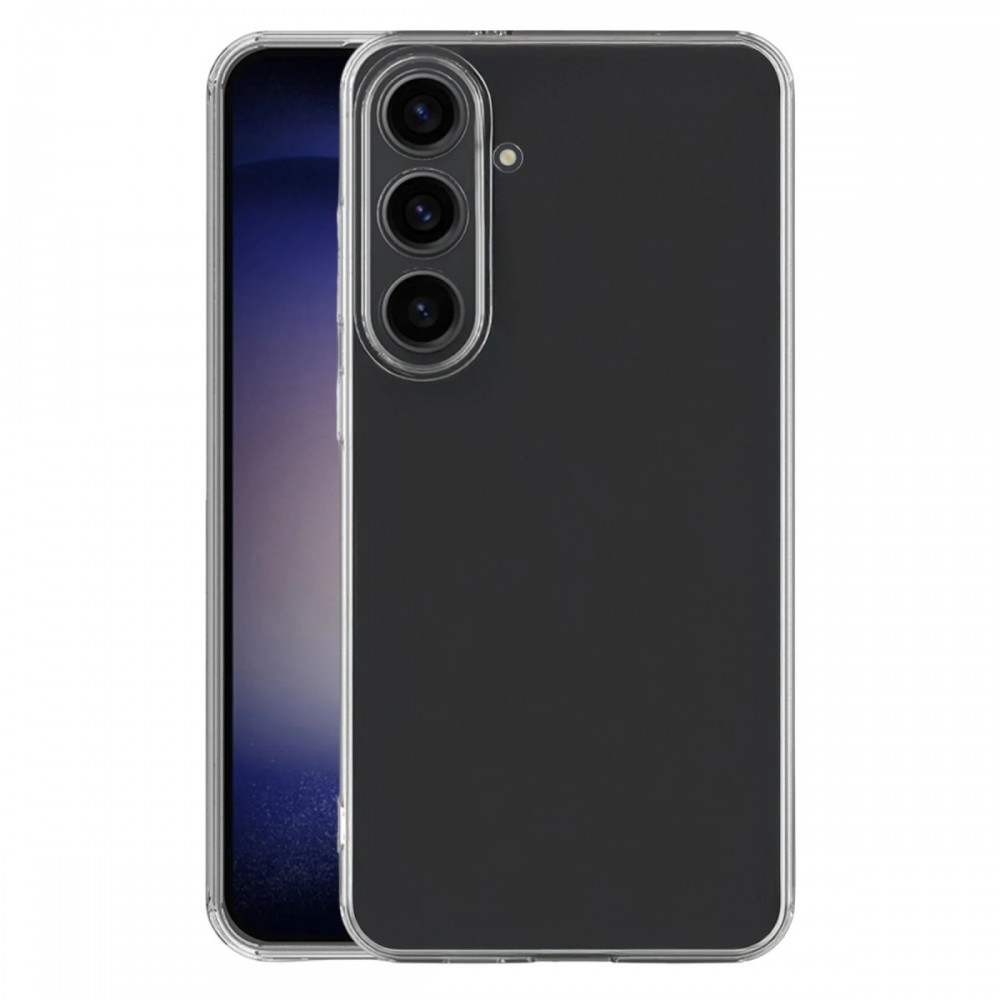 Samsung Galaxy S26 Plus Newface Lüx serisi şeffaf silikon kılıf sararma yapmaz kristal berrak ince esnek koruyucu telefon kılıfı