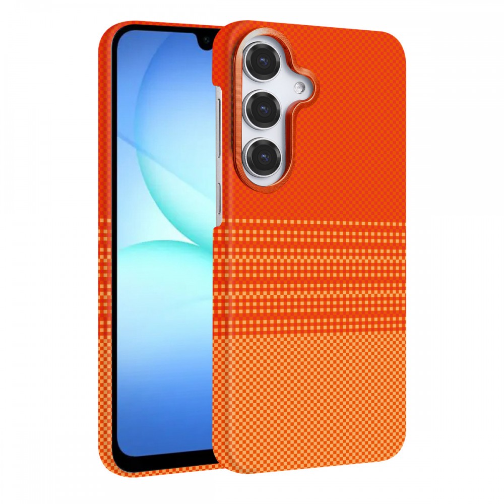 Samsung Galaxy S26 Plus Newface Vega Magsafe kılıf kevlar desenli simli kamera çerçeveli lüks ince manyetik şarj uyumlu koruyucu telefon kılıfı