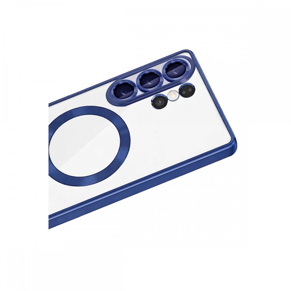 Samsung Galaxy S26 Ultra Newface Kross Magneticsafe kılıf şeffaf kristal berrak manyetik şarj uyumlu darbe emici köşeli koruyucu telefon kılıfı