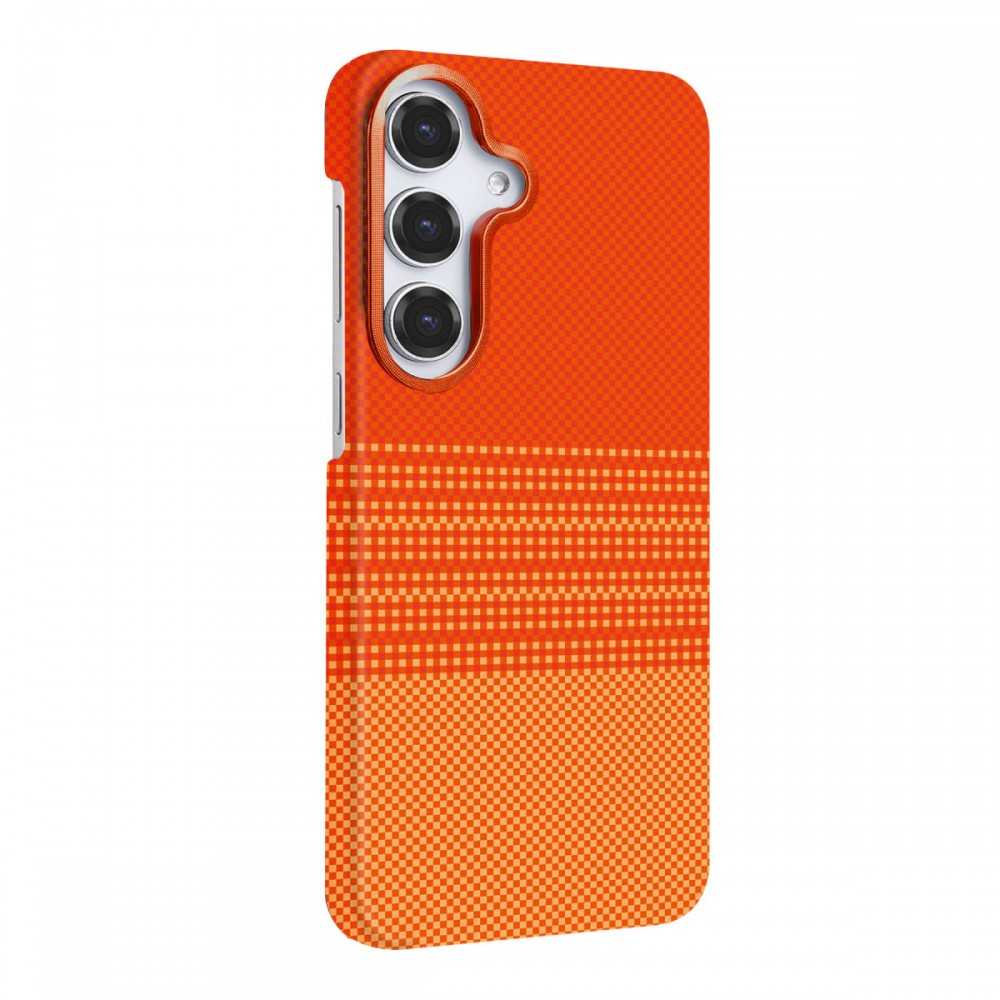 Samsung Galaxy S26 Newface Vega Magsafe kılıf kevlar desenli simli kamera çerçeveli lüks ince manyetik şarj uyumlu koruyucu telefon kılıfı