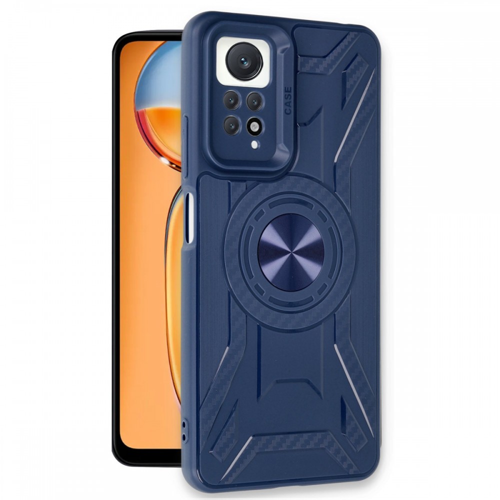 Xiaomi Redmi Note 11 Pro / 12 Pro 4G Kılıf | Newface Lincoln Serisi | Elden Kaymaz Modern Dokulu Darbe Emici Silikon Kapak | MobixMood