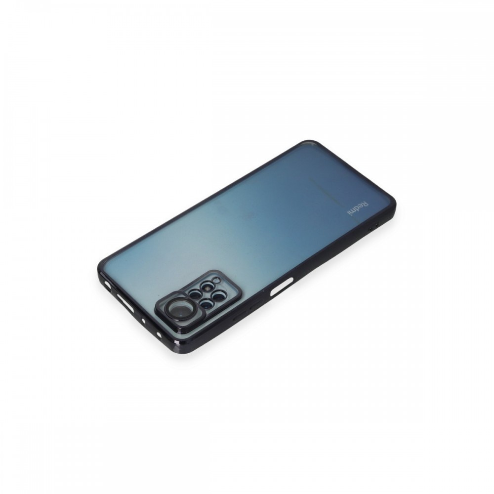 Xiaomi Redmi Note 11 Pro 12 Pro 4G Newface Razer kılıf şeffaf arka yüzey renkli lens çerçevesi 4 köşe airbag hava yastığı darbe emici esnek silikon koruyucu telefon kılıfı