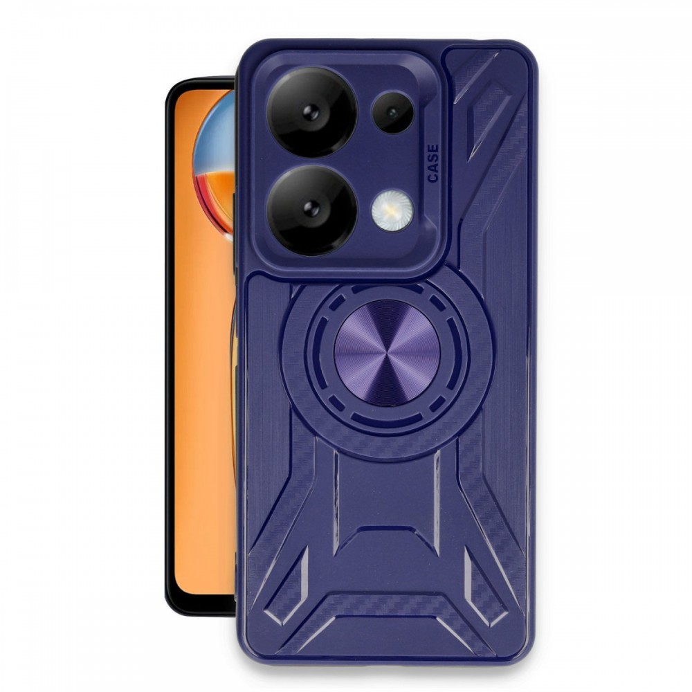 Xiaomi Redmi Note 13 4G Newface Lincoln kılıf elden kaymaz modern tasarım darbe emici özel kalınlık esnek silikon koruyucu telefon kılıfı