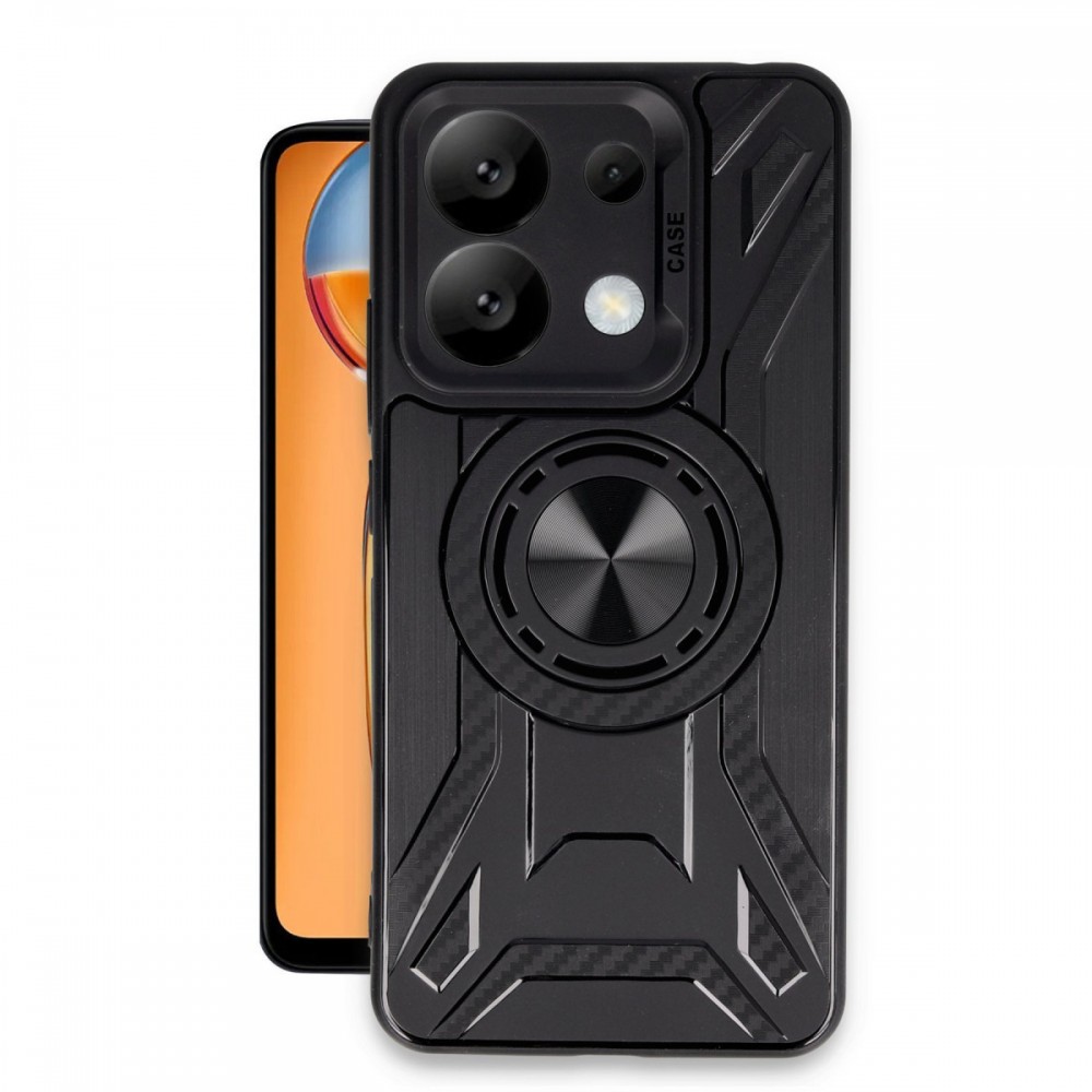 Xiaomi Redmi Note 13 4G Newface Lincoln kılıf elden kaymaz modern tasarım darbe emici özel kalınlık esnek silikon koruyucu telefon kılıfı