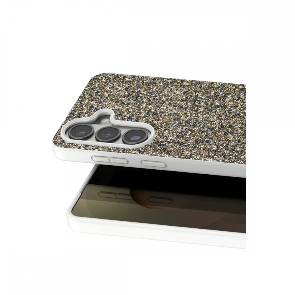 Samsung Galaxy S26 Onegif Bright kılıf simli boncuk işlemeli el işçiliği detaylı lüks şık tasarım koruyucu telefon kılıfı