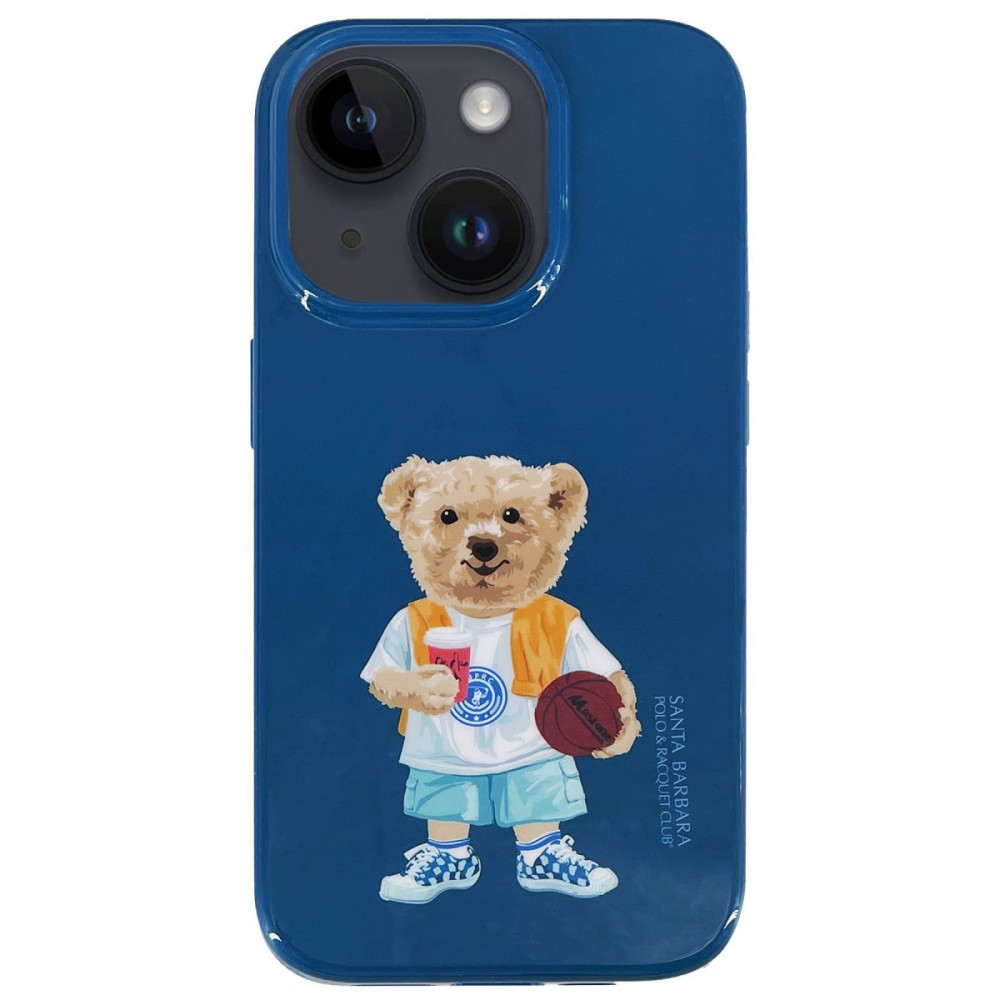 iPhone 13 Santa Barbara Polo Chuck serisi kılıf lisanslı lüks tasarım esnek silikon koruyucu şık telefon kılıfı