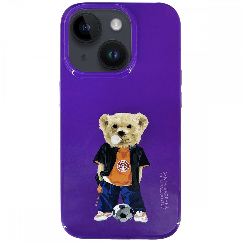 iPhone 13 Santa Barbara Polo Chuck serisi kılıf lisanslı lüks tasarım esnek silikon koruyucu şık telefon kılıfı